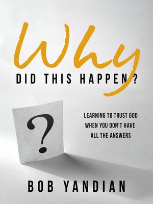 cover image of Why Did This Happen?